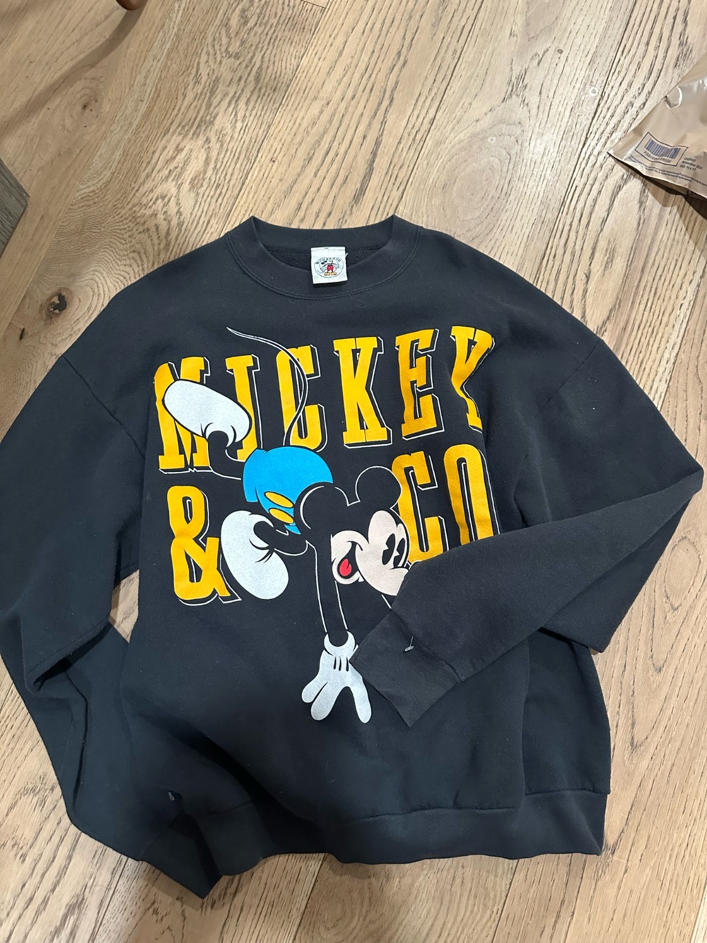Vintage 1990s Mickey and Co  Mickey Mouse Sweatshirt